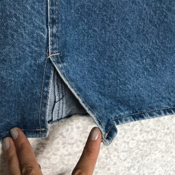 Vintage Gitano high rise denim skirt - Picture 4 of 5